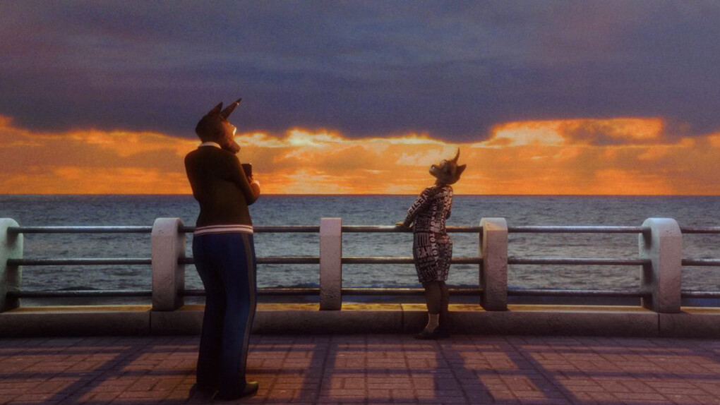 Orian Barki, Meriem Bennani, John Michael Boling and Jason Coombs, For Aicha (stills), 2024. Courtesy of the artists and Fondazione Prada