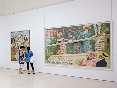 Manifesti Mele, Exhibition view. Courtesy of Museo di Capodimonte