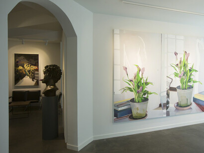 Erik A. Frandsen, Exhibition view. Courtesy of Hans Alf Gallery