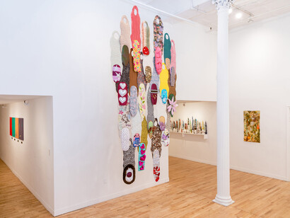 Various artists, Come closer, exhibition view. Courtesy of 81 Leonard Gallery