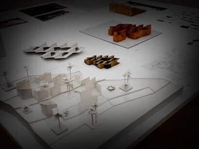 Installation of Budidesa at Chicago Architectural Biennial