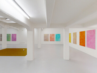 Installation view, Stefan Milosavljevic @ The Flat – Massimo Carasi, Milano