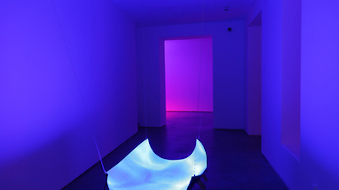 Daniel Canogar, Exhibition view. Courtesy of Galería Max Estrella