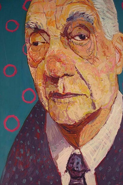 Meirion Ginsberg, Grump II, oil on canvas, 2013, 60 x 50 cm