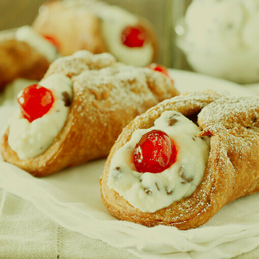 Sicilian cannoli