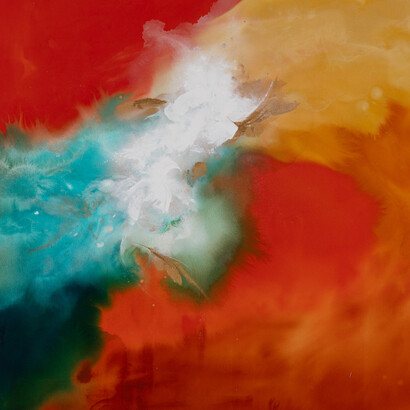 Bette Ridgeway, Enraptured (detail), 2026. Courtesy of LewAllen Galleries 