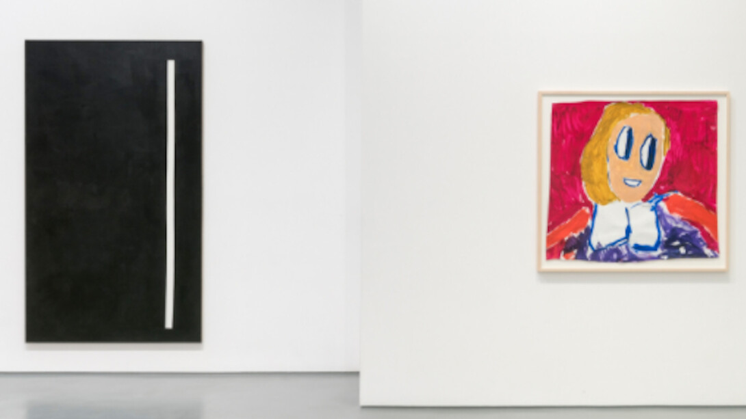 André Butzer, Exhibition view. Courtesy of Galerie Max Hetzler