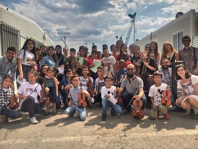 El Sistema Greece also run a youth orchestra, ph. El Sistema Greece