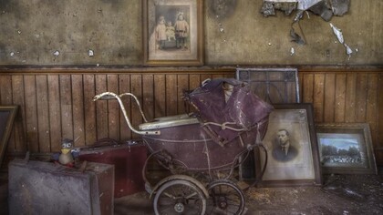 La carrozzina in attesa