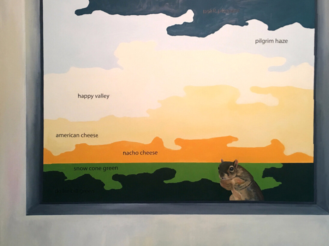 Purdy Eaton, American Cheese, 2016. Courtesy of Nancy Hoffman Gallery