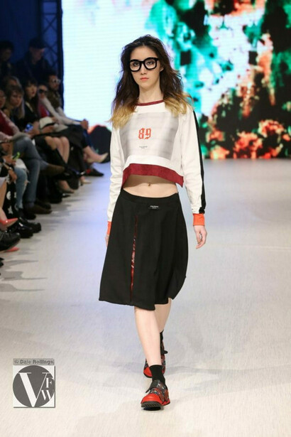 Hong Kiyoung F/W 2014, Vancouver Fashion Week © Dale Rollings