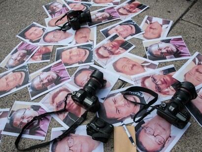 Fotos de algunos de los periodistas asesinados en México en los últimos años