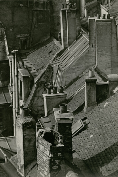 Andre Kertesz, Paris Rooftop, circa 1930. The Estate of Andre Kertesz 2015, Courtesy James Hyman Gallery, London