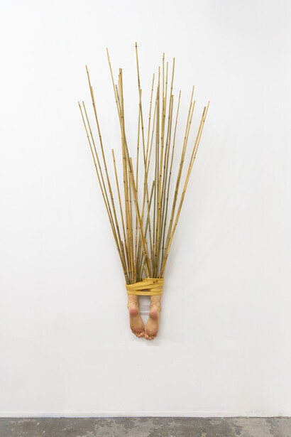 Andrius Alvarez-Backus, You took your time with me (detail), 2026. Courtesy of Eli Klein Gallery