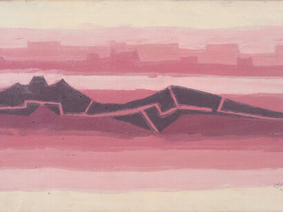 Mohammad Al Saleem, Untitled, 1977, Oil on canvas, 65 x 100 cm