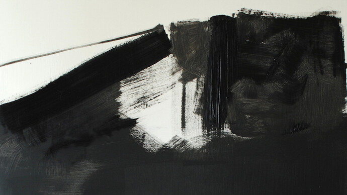 All images: Untitled, from the Tank Series, 2012, oil, ink, shellac, and emulsion on board, 128 x 84 cm