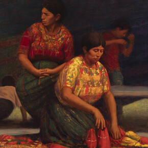 Elias Rivera, Chi Chi Castenango, 1993. Courtesy of LewAllen Galleries