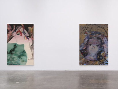 Hiroka Yamashita, こをろこをろ koworo-koworo, exhibition view. Courtesy of Blum Gallery