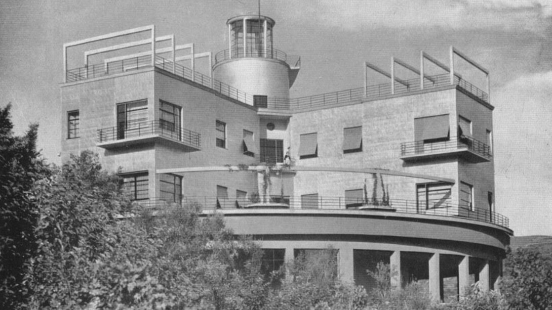 Angelo Invernizzi, Villa Girasole, Marcellise, Italia, 1935