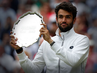 Matteo Berrettini, venticinquenne romano ormai stabilmente tra i primi dieci tennisti al mondo