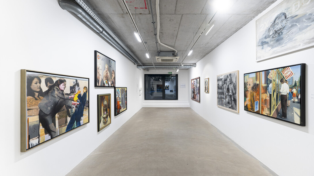 Veronika Rónaiová, Time spiral, exhibition view. Courtesy of White&Weiss Gallery