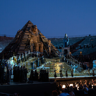 103° Opera Festival, edizione passata, vista della performance. Cortesia di Opera Festival