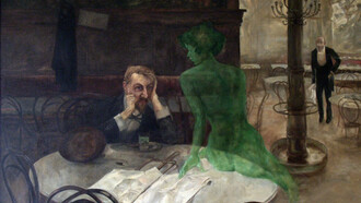 «El bebedor de ajenjo» (1901), Viktor Oliva