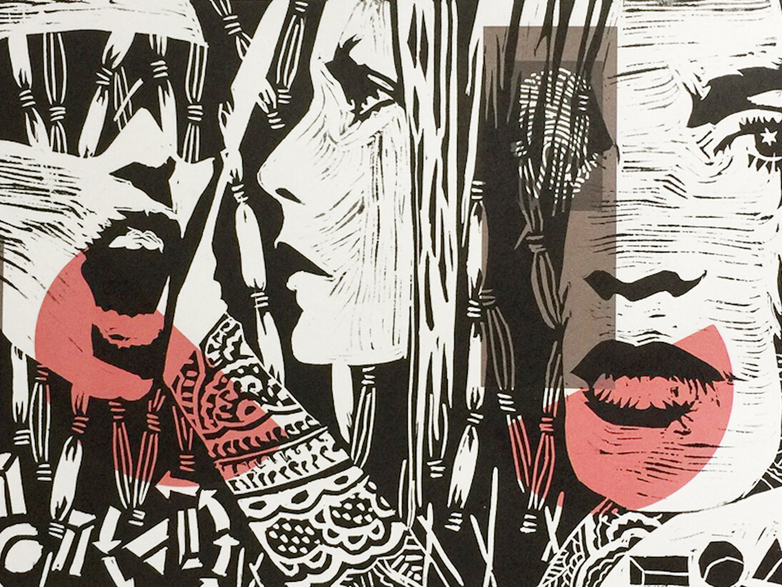 Danielle Siegelbaum, Shouting, 2013. Courtesy of The Untitled Space