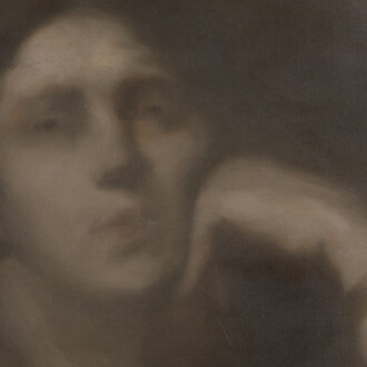 Eugène Carrière, Femme au bracelet (Woman with bracelet) (detail), 1893-1896 c. Courtesy of Hauser & Wirth 