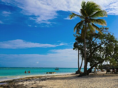 From the air or the shore, the Caribbean reminds you that life is worth celebrating (Dominican Republic)