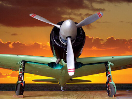 Mitsubishi A6M2 Model 21 Type 0. Courtesy of Pearl Harbor Aviation Museum