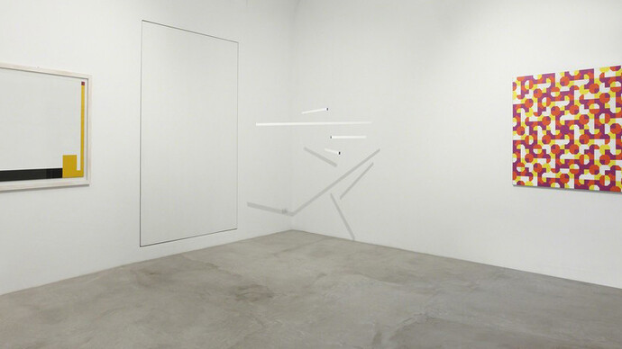 Bruno Munari, Exhibition view. Courtesy of MAAB Gallery 