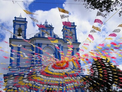 San Cristóbal de las Casas. Chiapas, México. El pueblo en fiestas. Foto: Manuel González