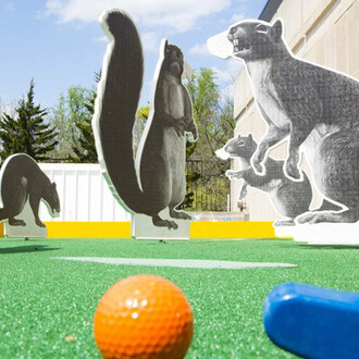 Mini Golf at the IMA. Courtesy of IMA 