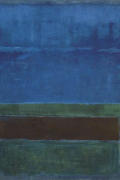Mark Rothko, Azul, verde y marrón (1952)