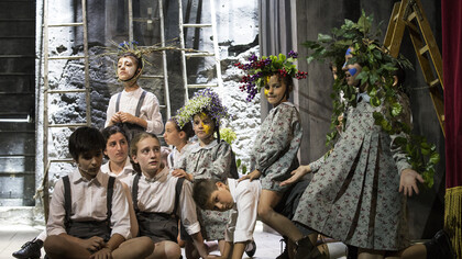 Pollicino, andato in scena la prima volta il 2 agosto 1980