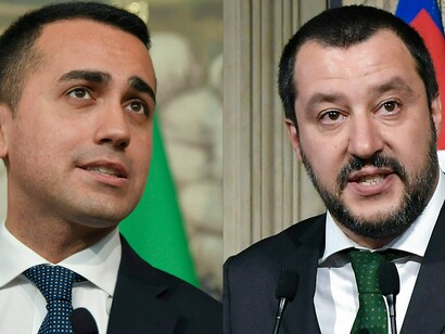 Luigi Di Maio e Matteo Salvini