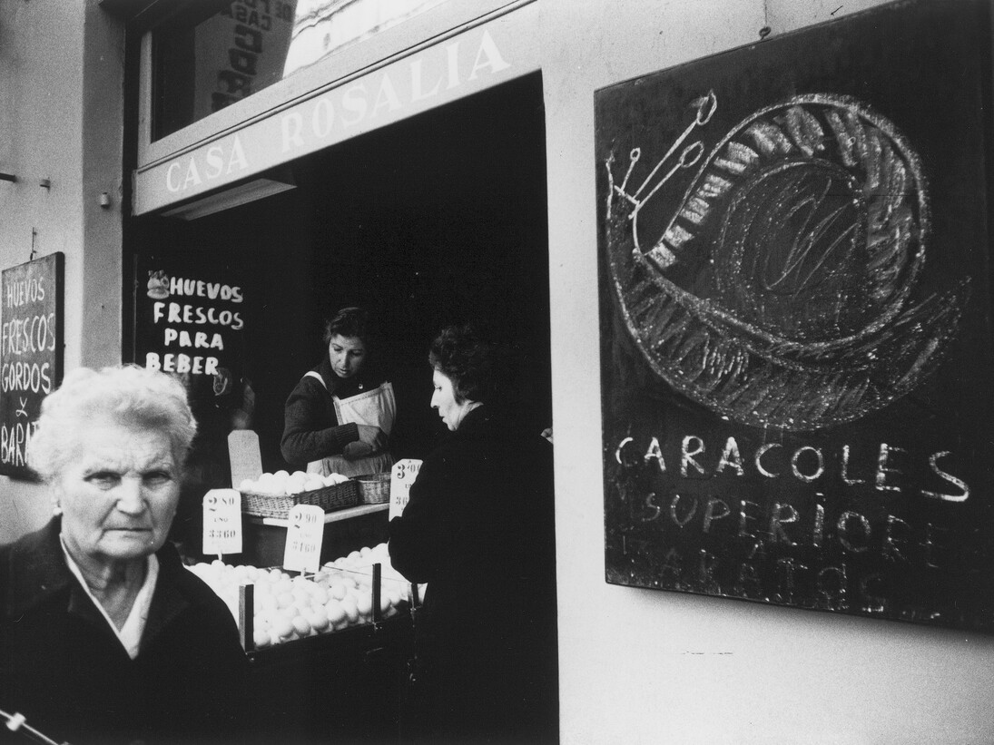 Xavier Miserachs. Barcelona, 1962.
Negativo, b/n, 35 mm.
Colección MACBA. Centro de Estudios y Documentación. Fondo Xavier Miserachs.
© Herederas de Xavier Miserachs
