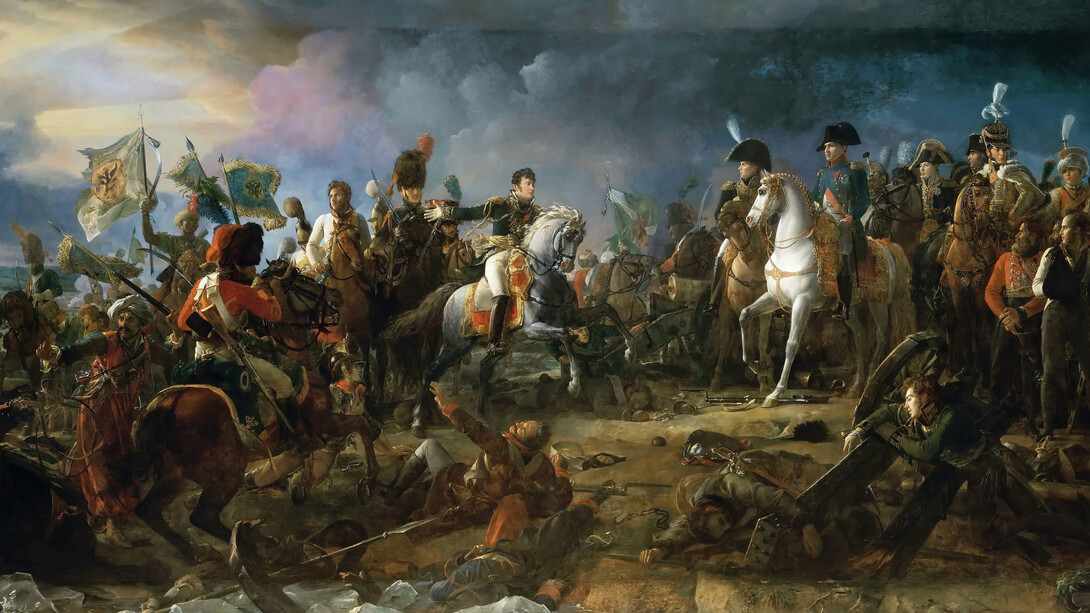 François Gérard; La batalla de Austerlitz