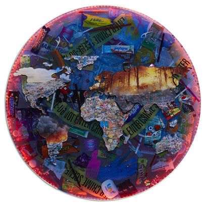 The World is on Fire, 2019 by Natalia Kapchuk (Courtesy of the artist)