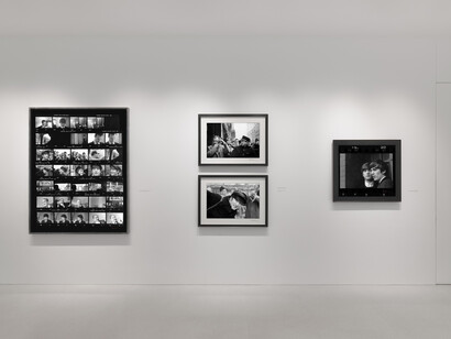 Paul McCartney, Rearview mirror: Liverpool–London–Paris, exhibition view. Courtesy of Gagosian 
