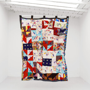 Rosie Lee Tompkins at the GGLA, 2023, installation view. Courtesy of GGLA