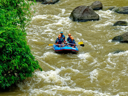 Nuestra experiencia en el río nos hacía sentir cierta confianza