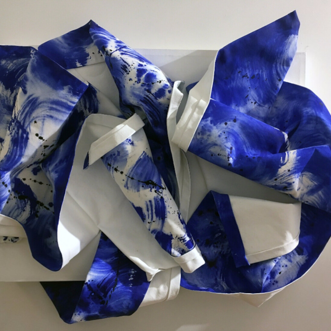 Bette Klegon Halby, Out of the Blue. Water is Life #6, 2016. Courtesy of Carter Burden Gallery