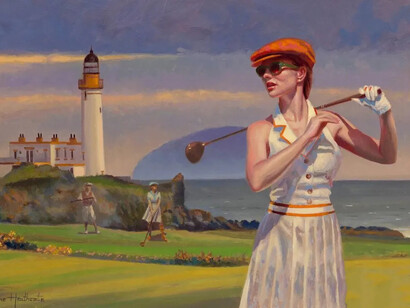 Peregrine Heathcote, At the Ailsa. Courtesy of Bonner David Galleries