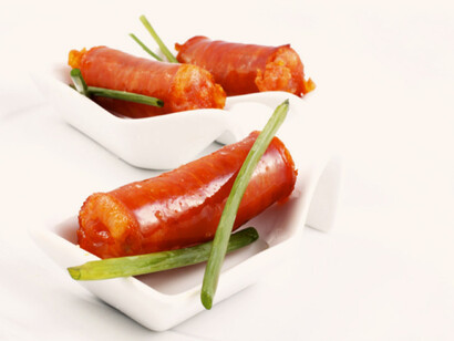 Aderezada principalmente con ajo sal y pimentón