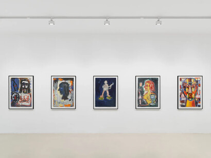 Various artists, Four to the floor, exhibition view. Courtesy of Keteleer Gallery