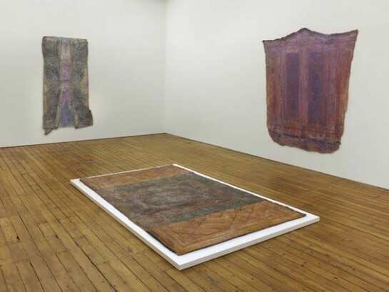 Heidi Bucher (1926-1993), Rooms are Surroundings, are Skins, 2013, Installation view at The Approach