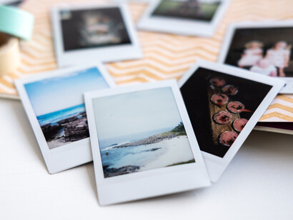 Fotografías sacadas de un álbum  