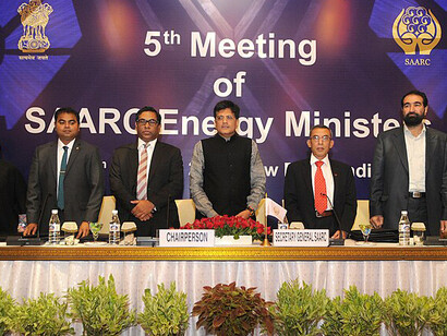 Shri Piyush Goyal, the Minister of State (Independent Charge) for Power, Coal, and New and Renewable Energy, addressed the inaugural session of the Fifth Meeting of the South Asian Association for Regional Cooperation (SAARC) Energy Ministers in New Delhi on October 17, 2014
